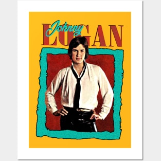 Johnny Logan 80s Aesthetic Fan Gift Design Posters and Art